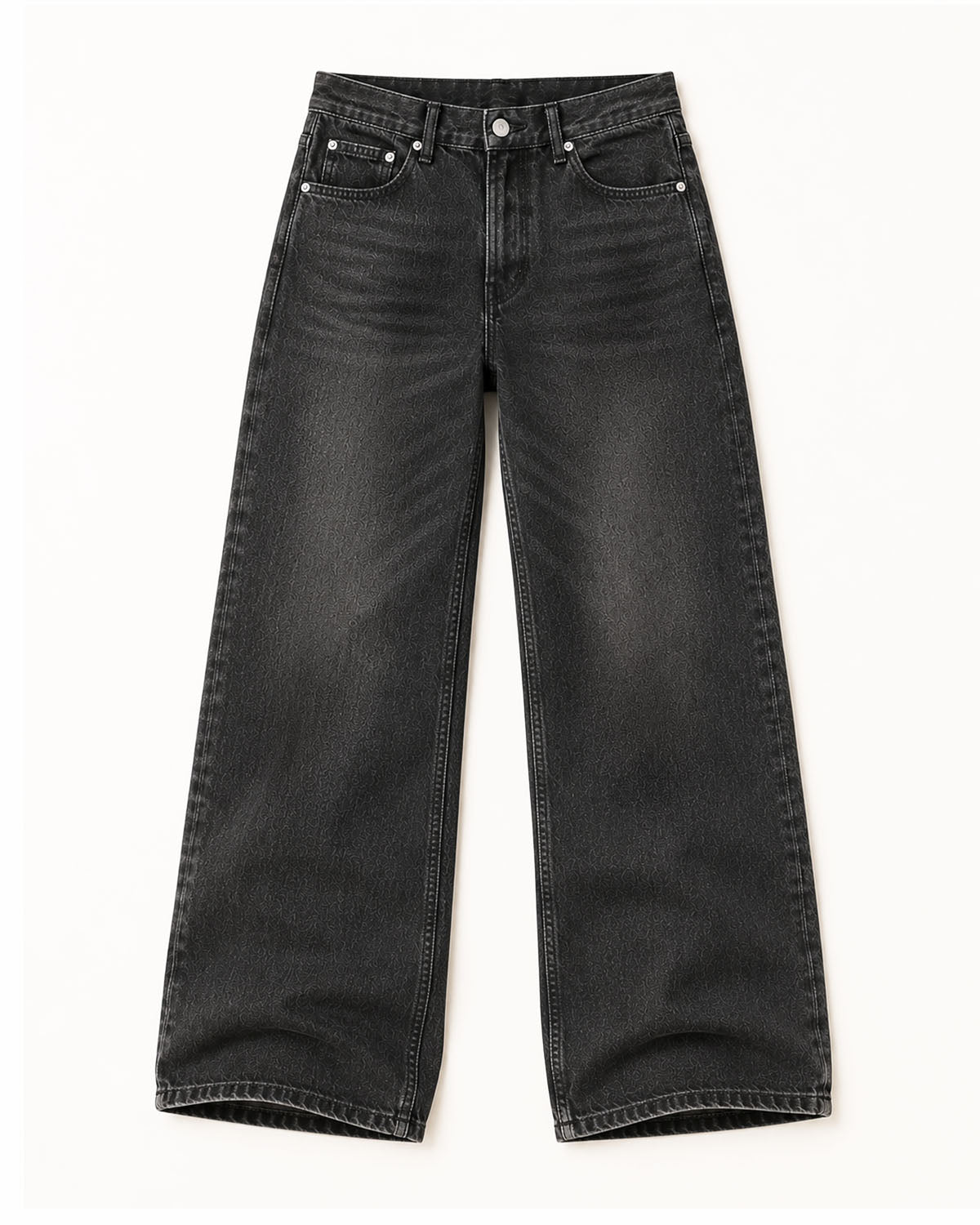 Ash Black Baggy Jeans