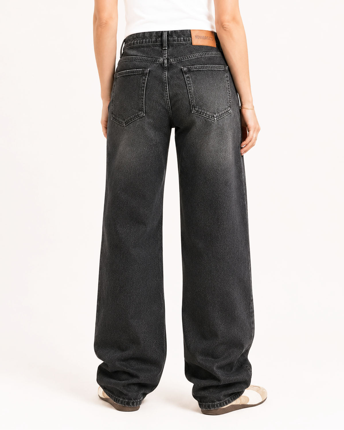 Ash Black Baggy Jeans