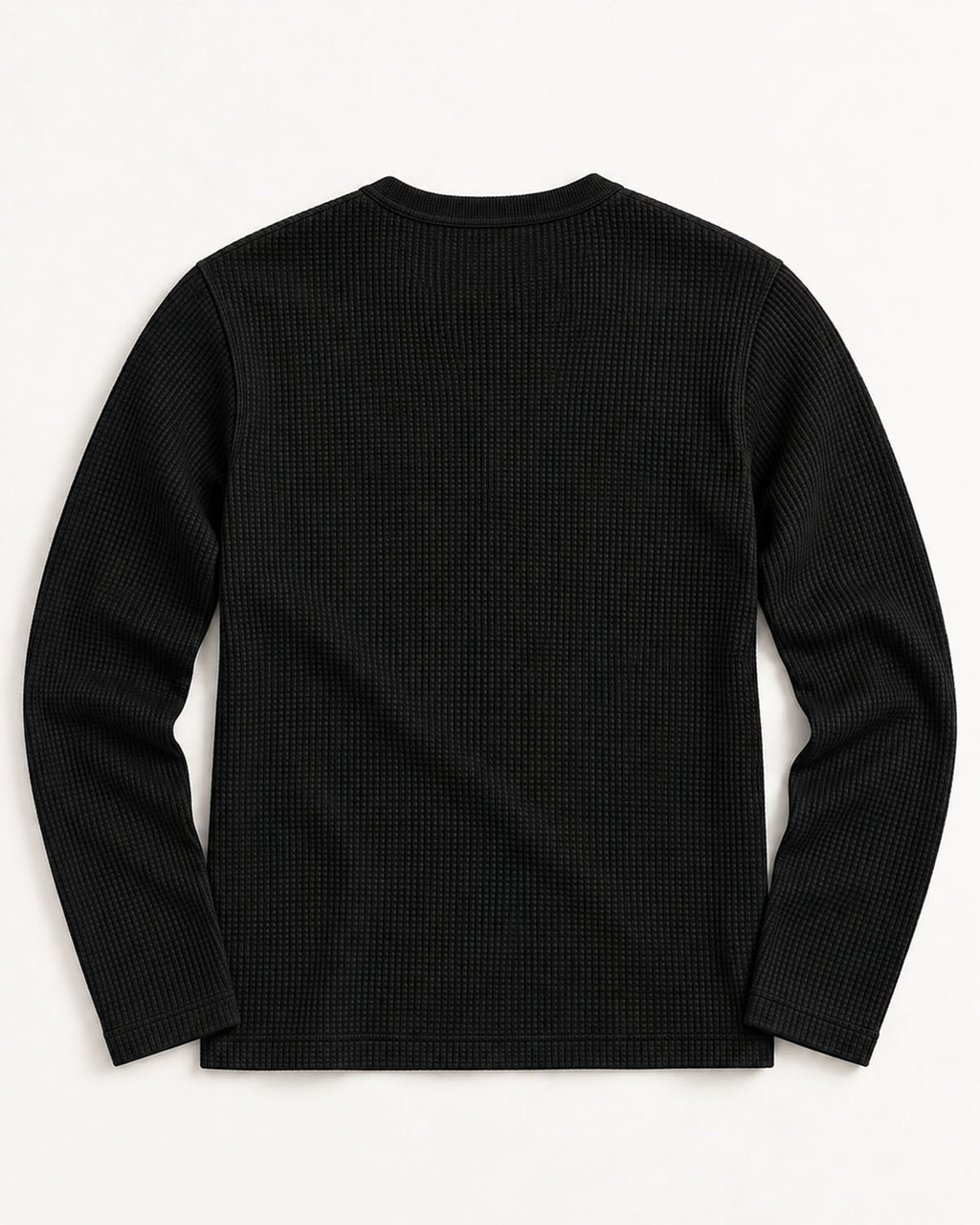 Classic Black Henley