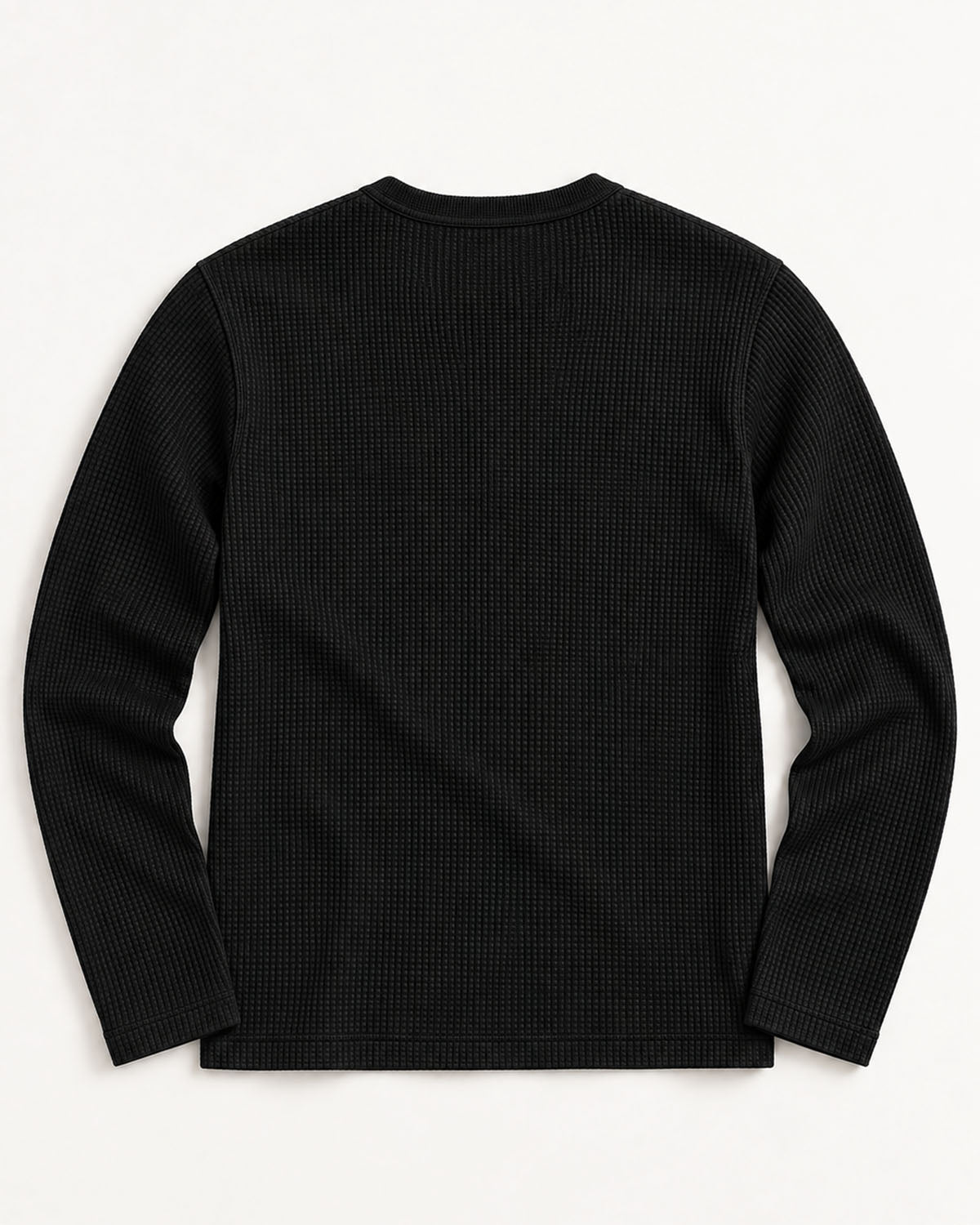 Classic Black Henley