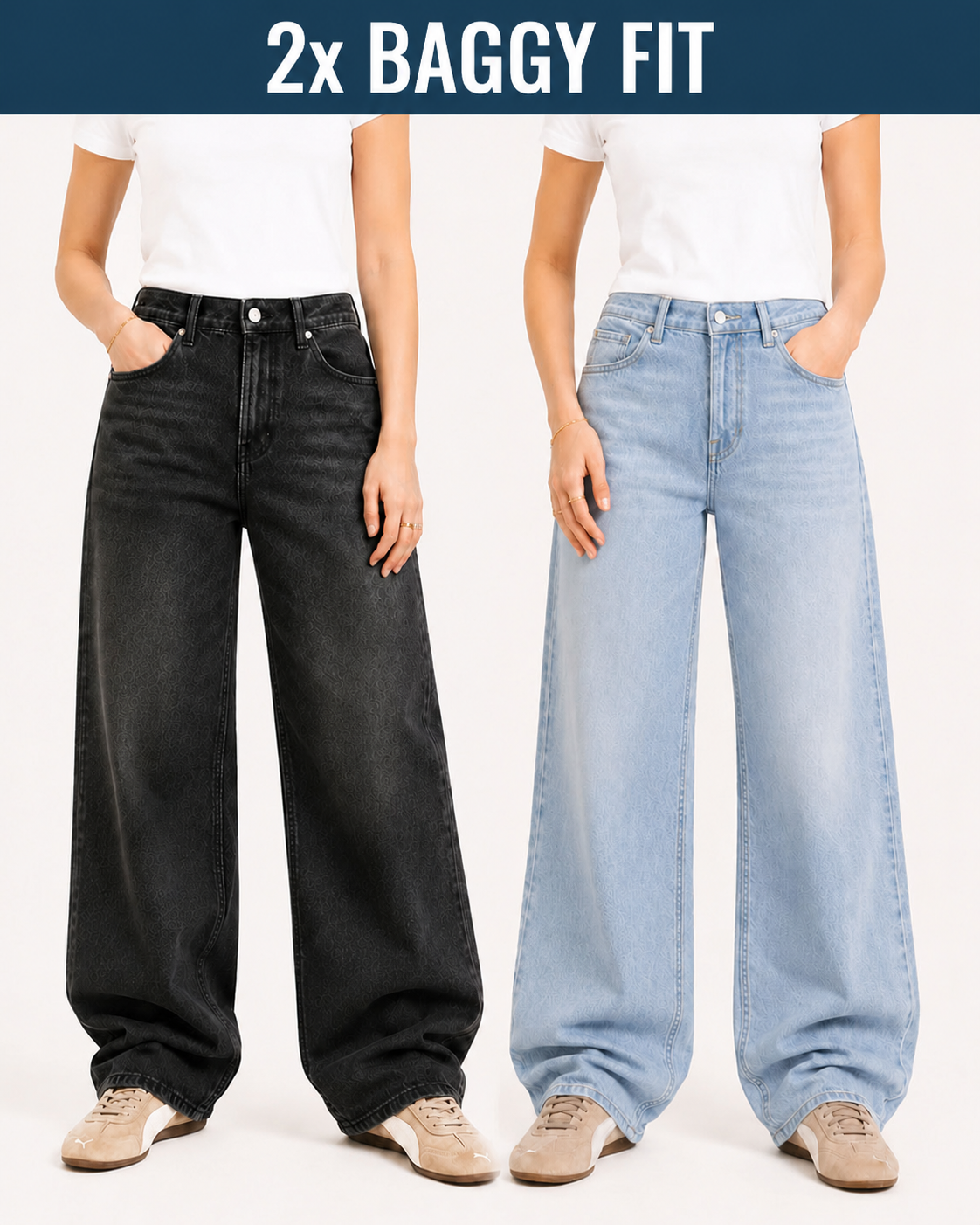 Baggy Jeans Combo
