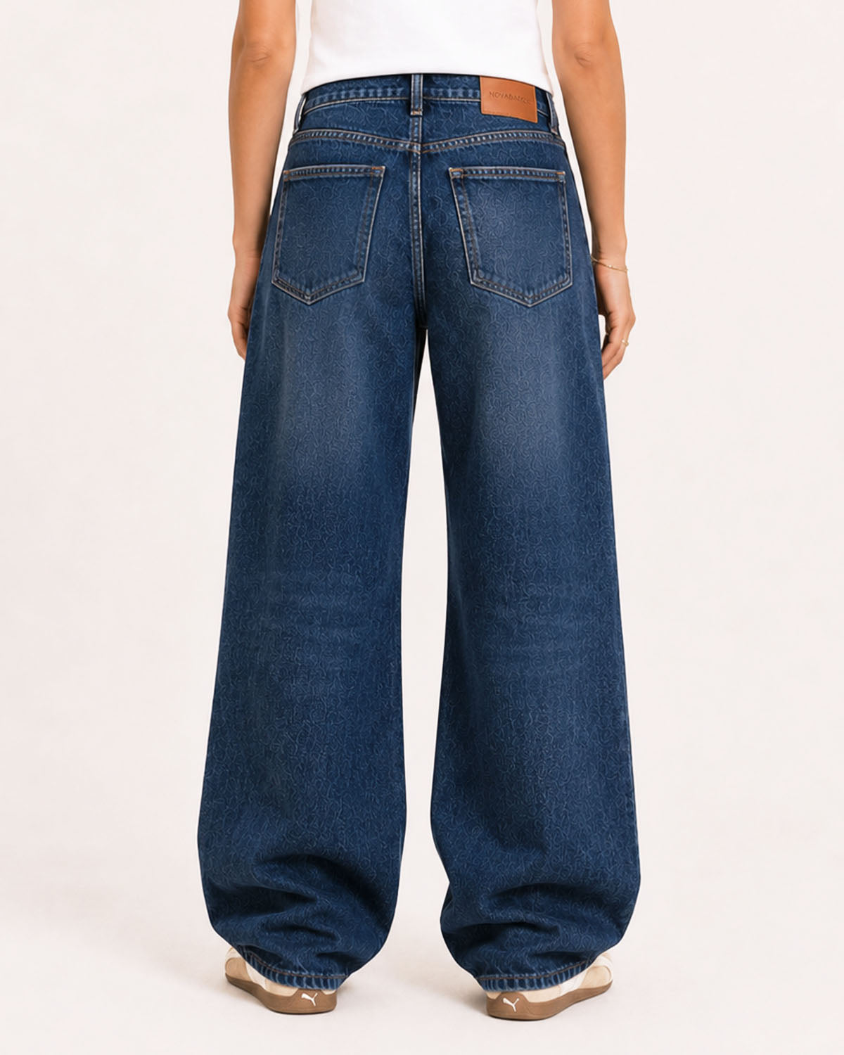 Dark Blue Baggy Jeans