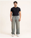 Sand Blue Relaxed Jeans