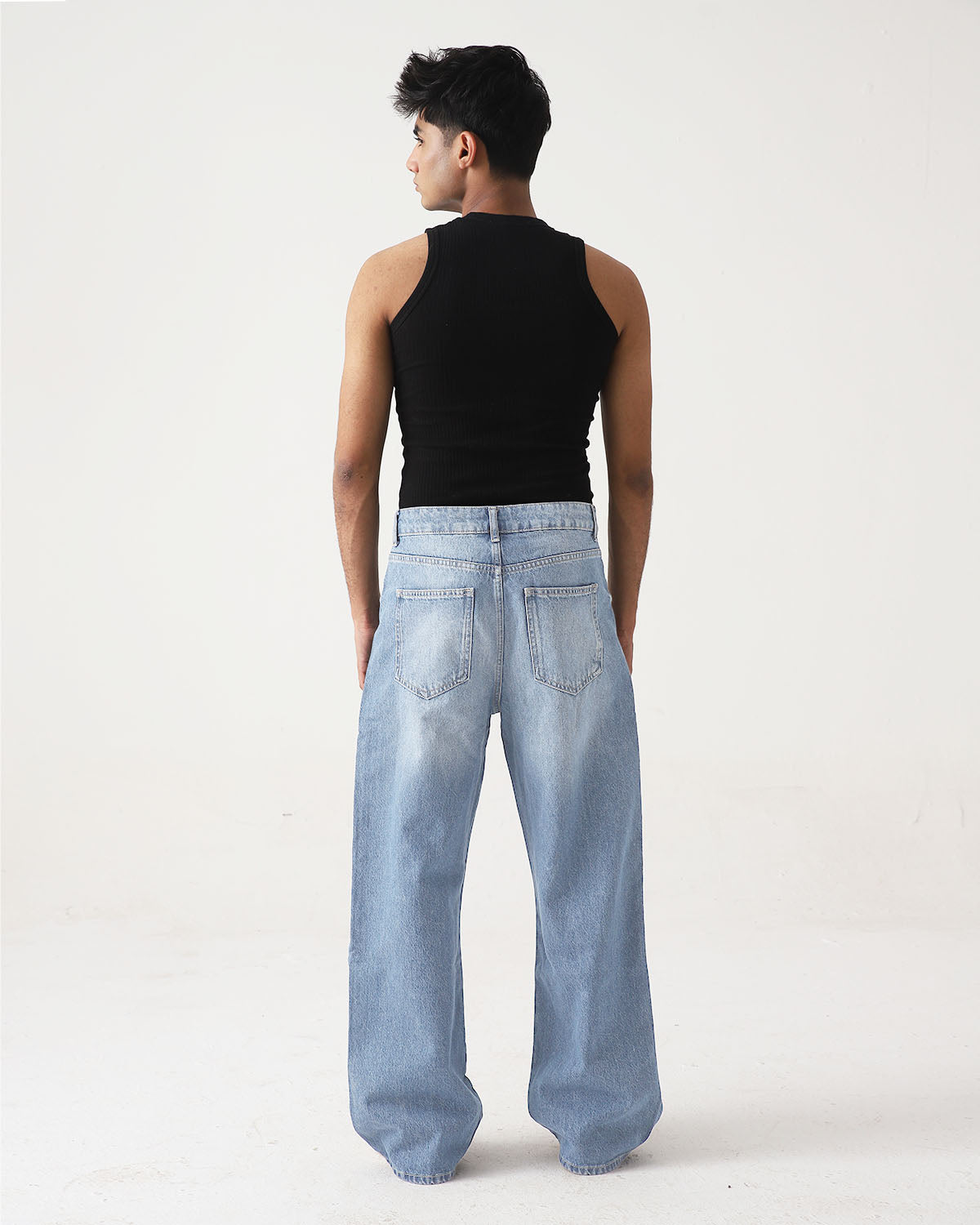 Sky Blue Denim Jeans