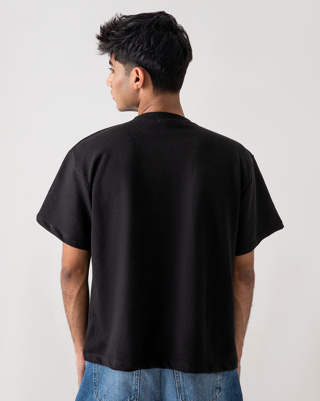 Black Boxy T-shirt