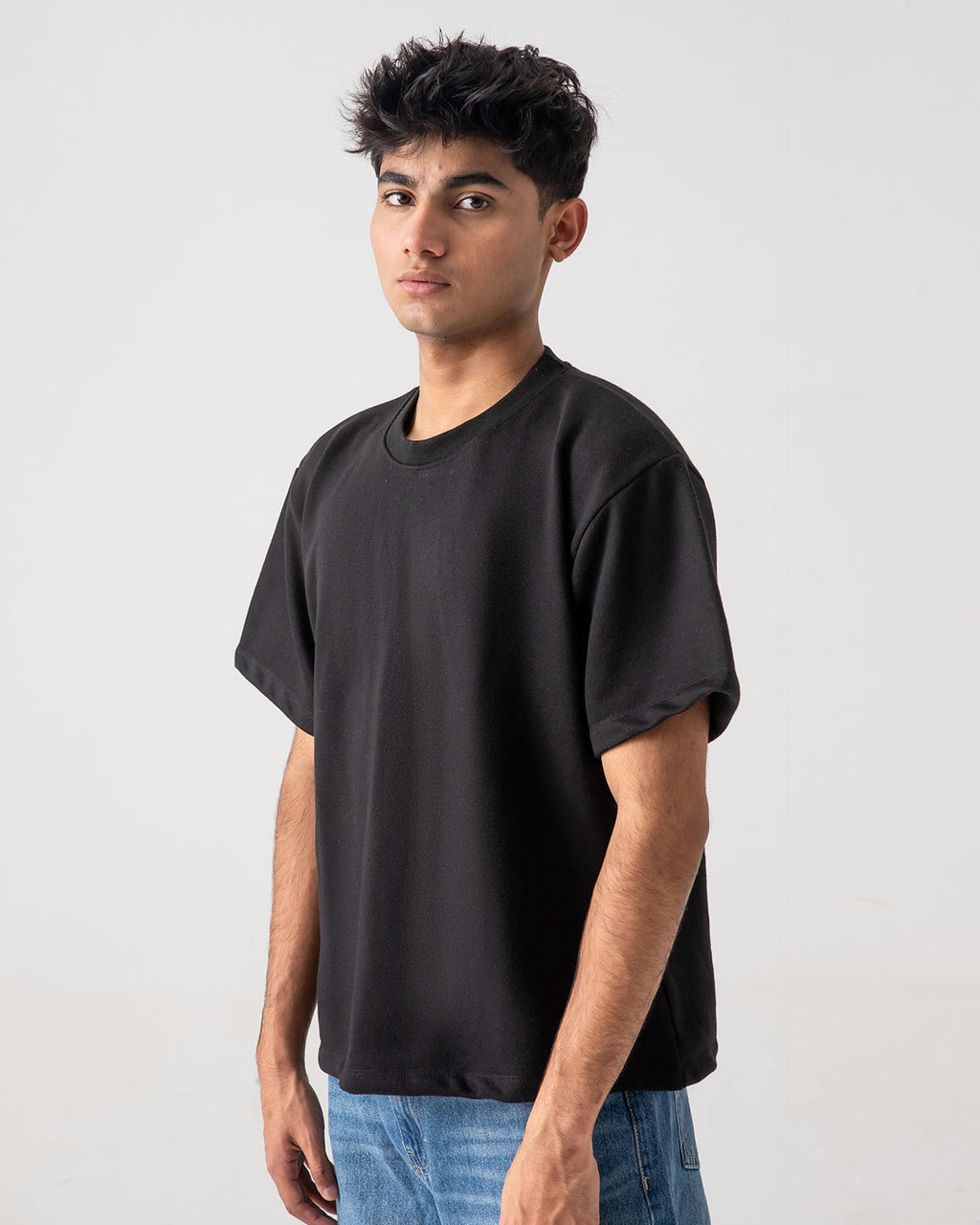 Black Boxy T-shirt