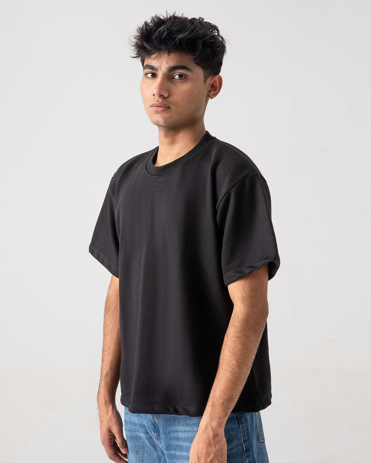 Black Boxy T-shirt