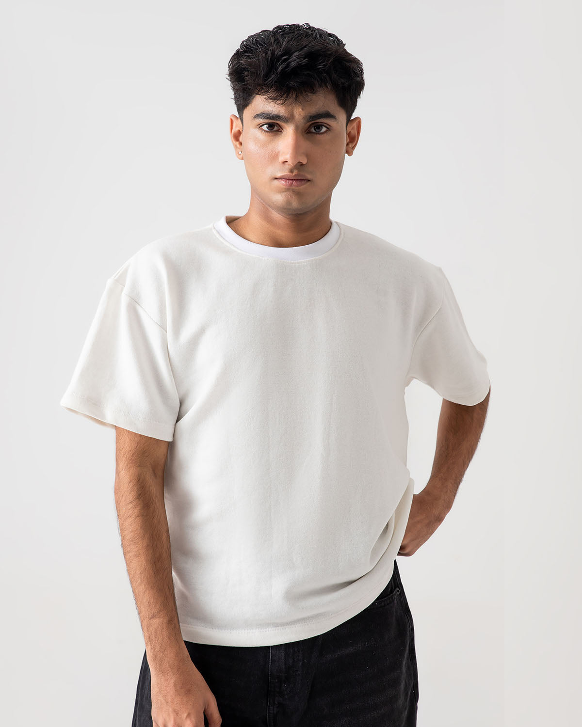 White Boxy T-shirt