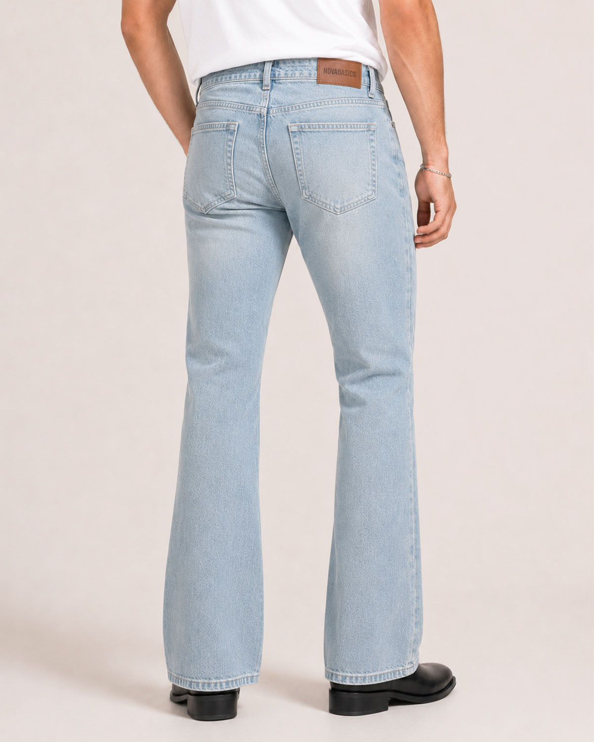 Powder Blue Bootcut