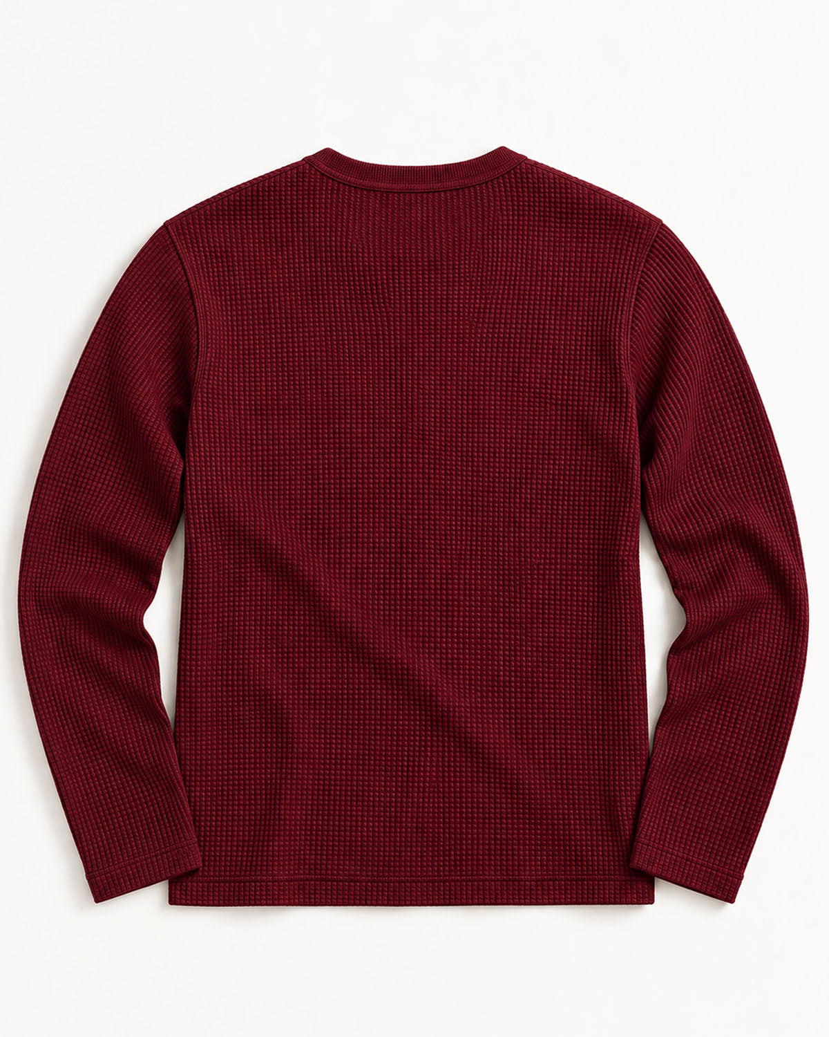 Cherry Red Henley
