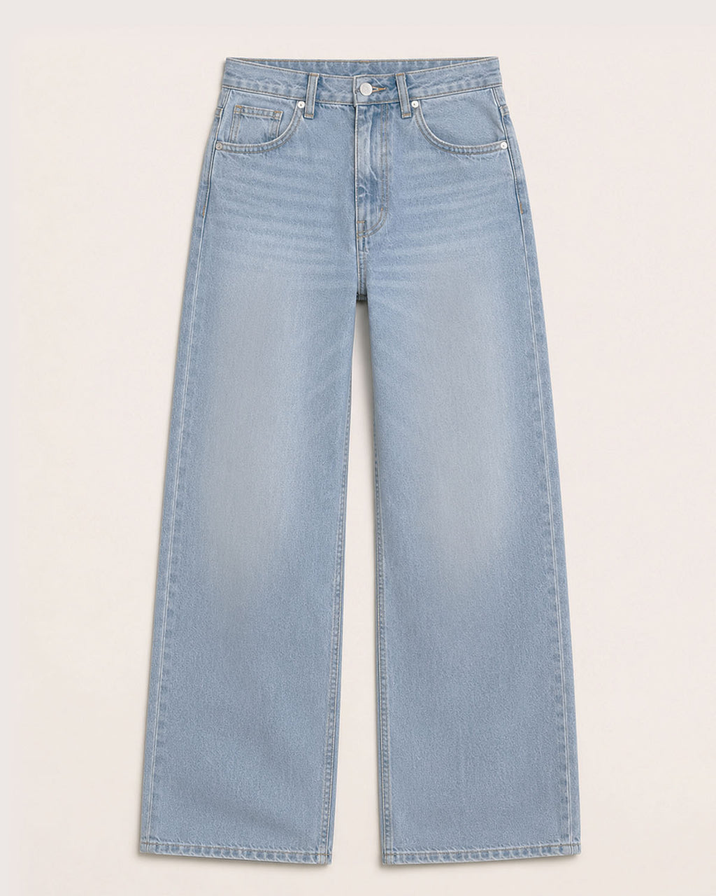 Sky Blue Baggy Jeans