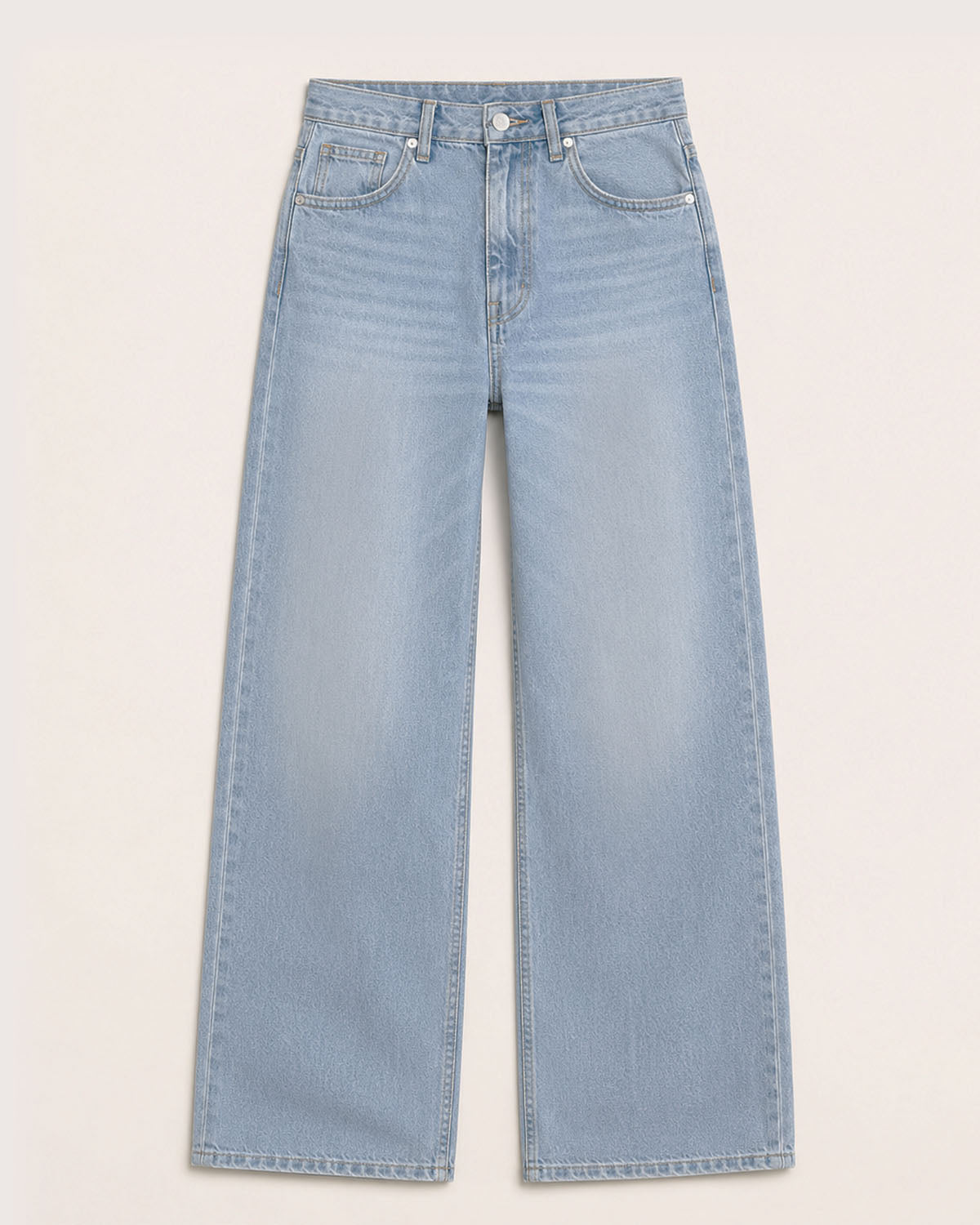 Sky Blue Baggy Jeans