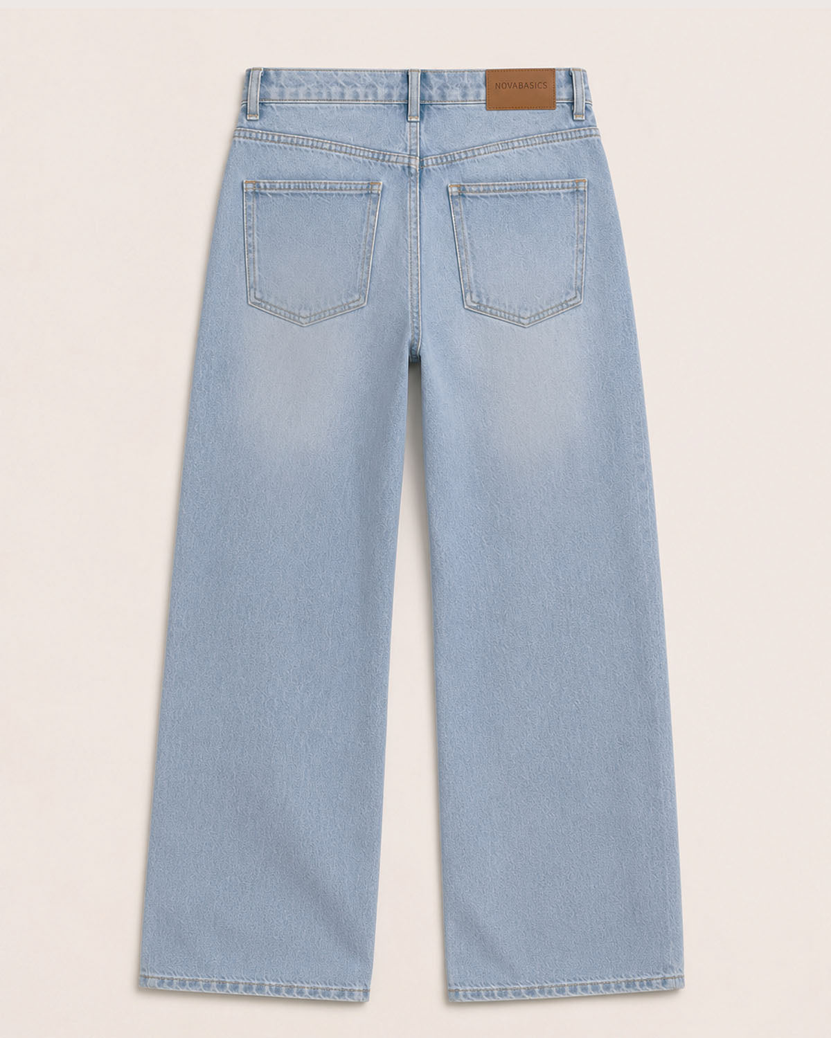 Sky Blue Baggy Jeans