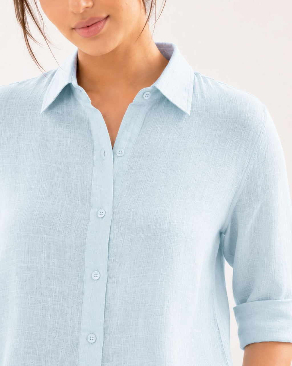 Ocean Blue Irish Linen
