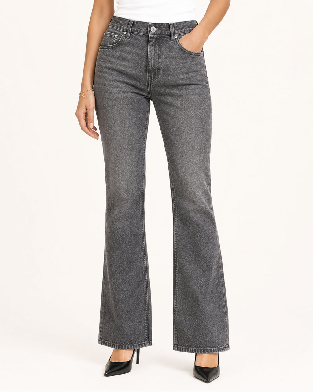 Deep Grey Bootcut