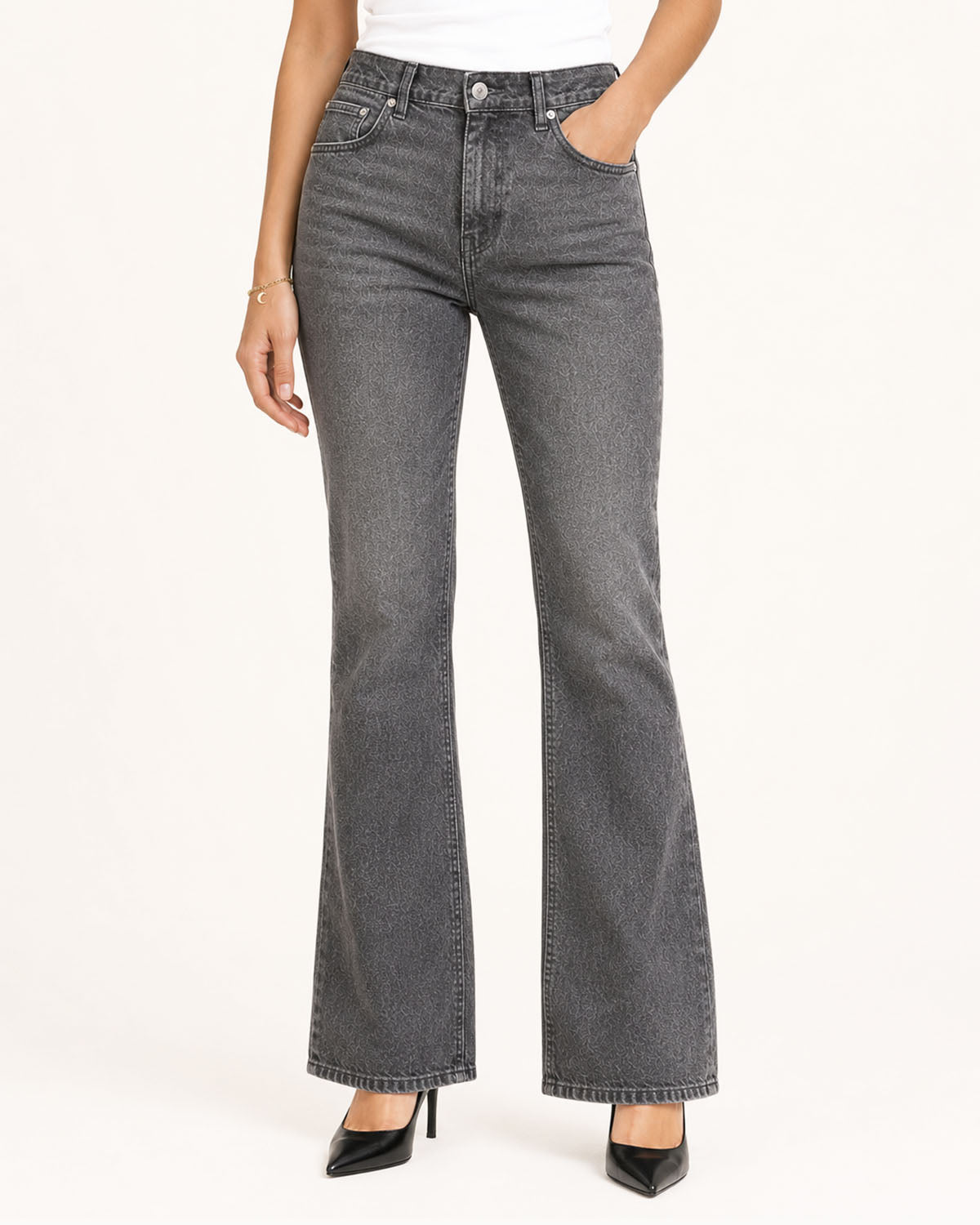 Deep Grey Bootcut