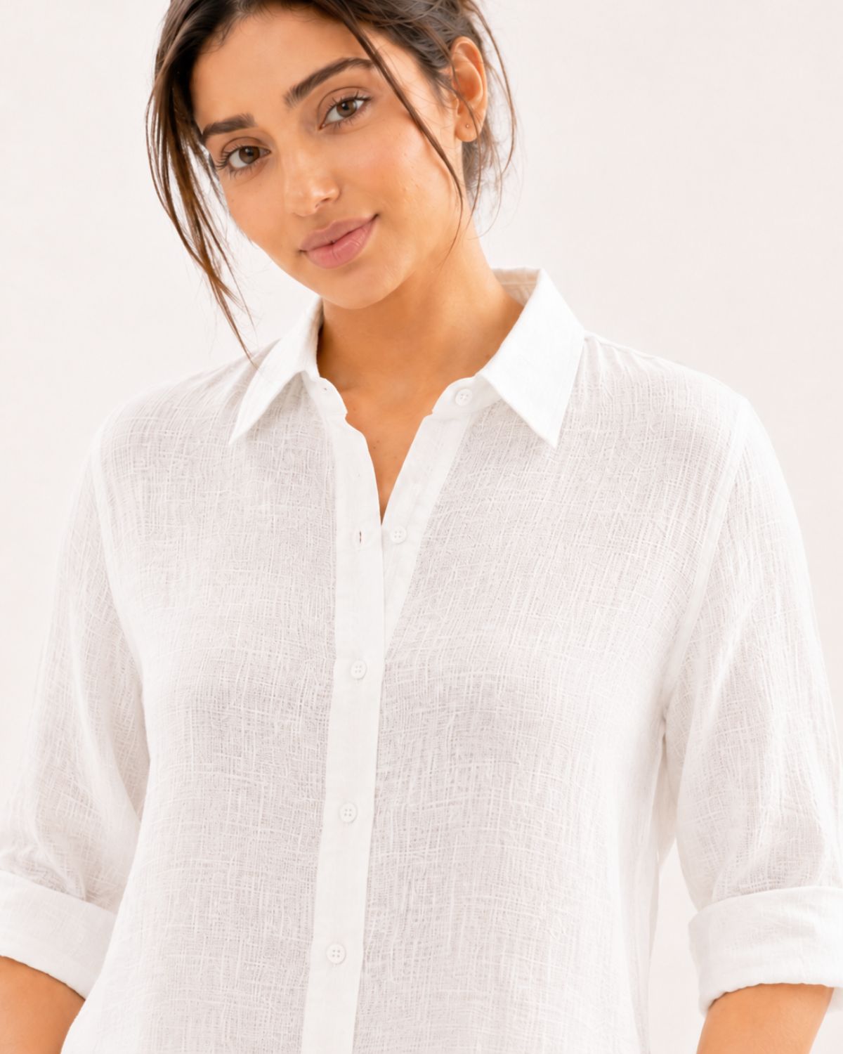 Snow White Irish Linen