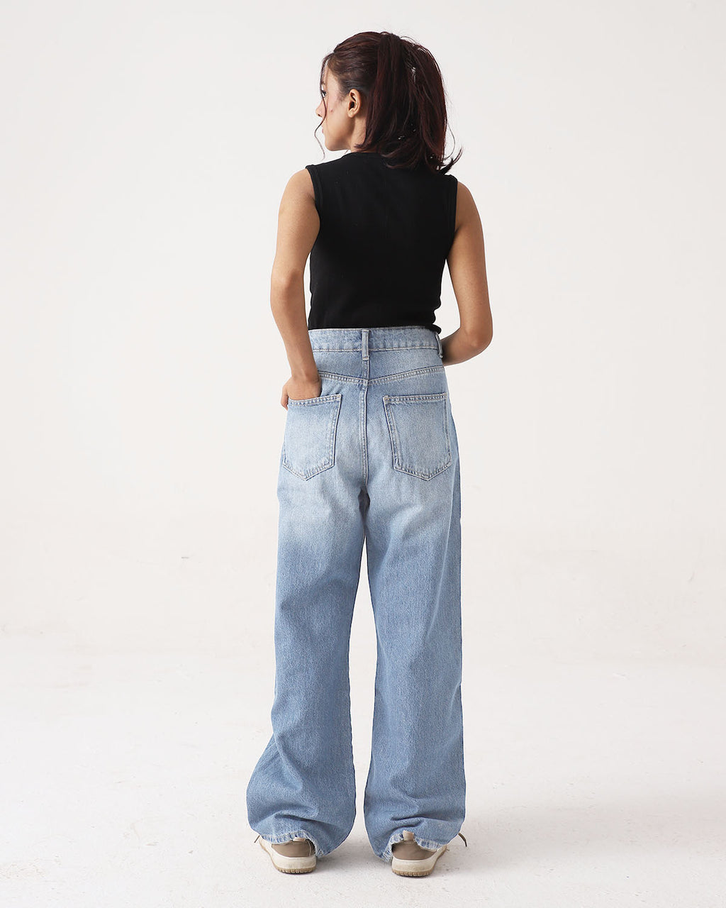 Sky Blue Denim Jeans