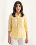 Butter Yellow Irish Linen