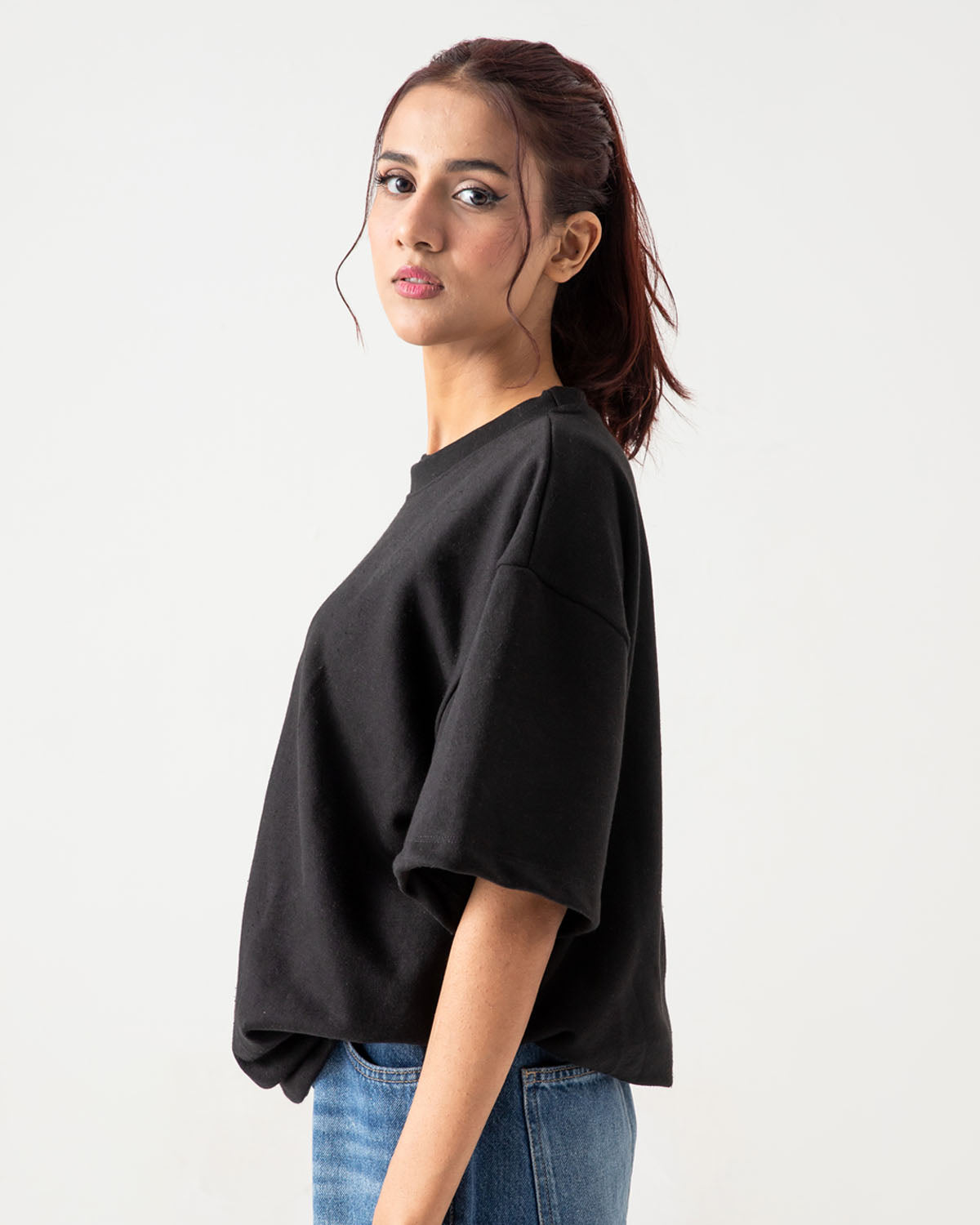 Black Boxy T-shirt