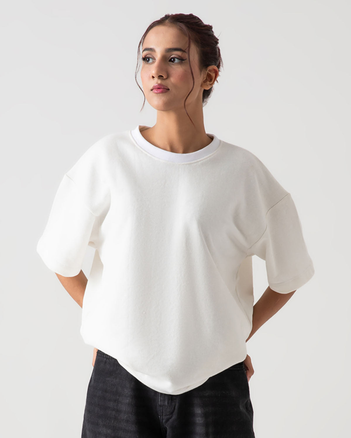 White Boxy T-shirt