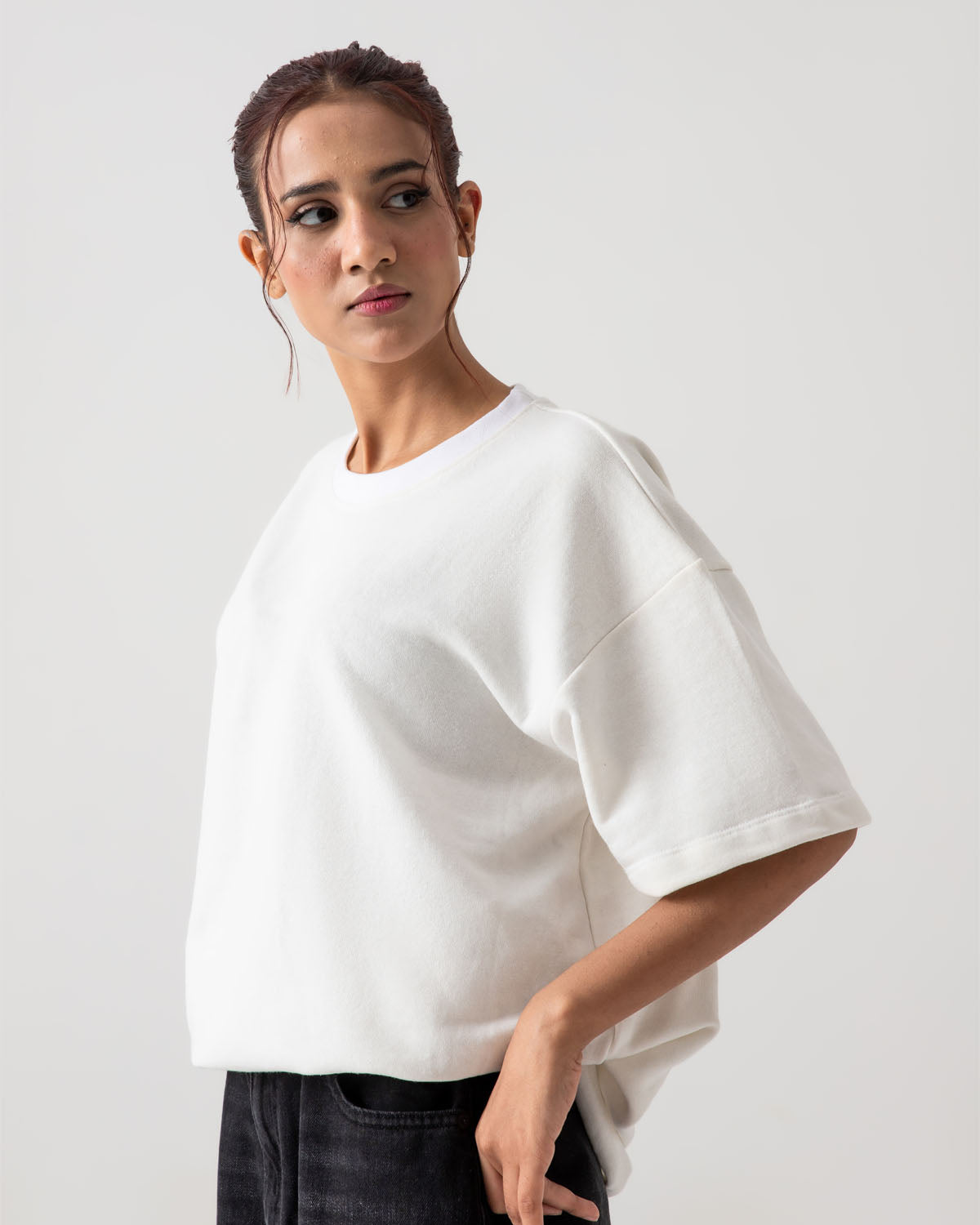 White Boxy T-shirt
