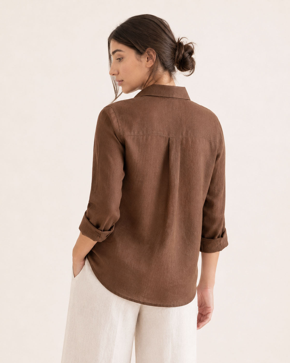 Linen Button-Down Combo
