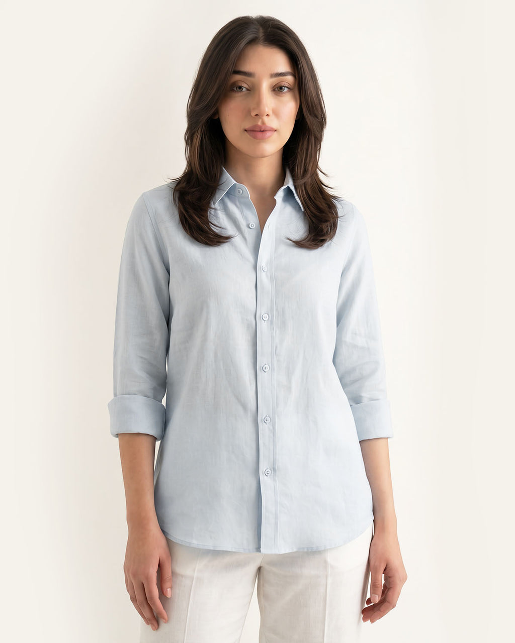 Linen Button-Down Combo